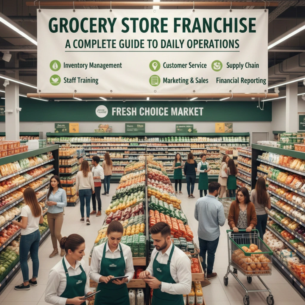 grocery store franchise a complete guide to daily operations
