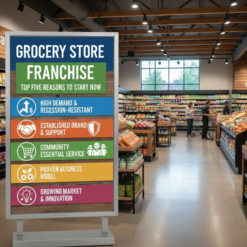 Grocery Store Franchise: Top Five Reasons to Start Now top five reasons to start now