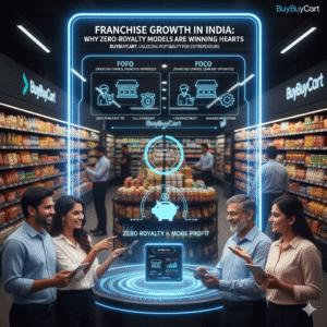 Franchise Growth in India: Why Zero-Royalty Models Like BuyBuyCart Are Winning Hearts
