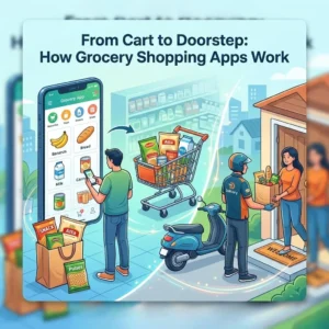 From Cart to Doorstep: How Grocery Shopping Apps Work