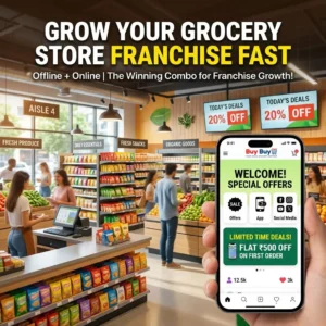 What is the best way to market your grocery store franchise?