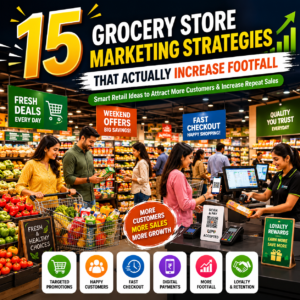 15 Grocery Store Marketing Strategies That Actually Increase Footfall