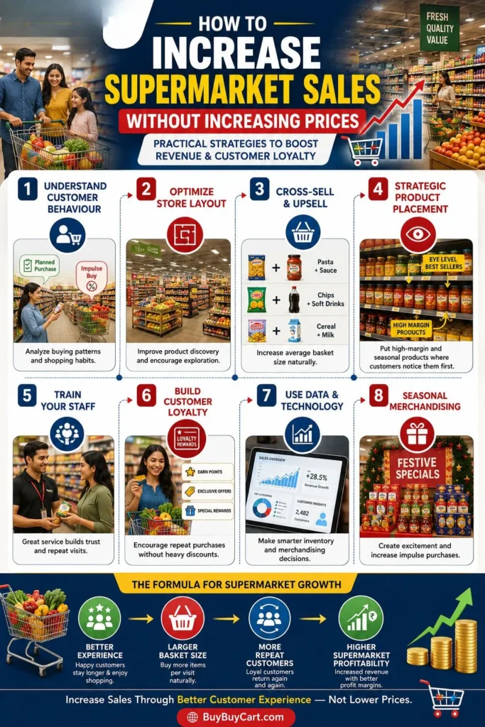 How to Increase Supermarket Sales Without Increasing Price