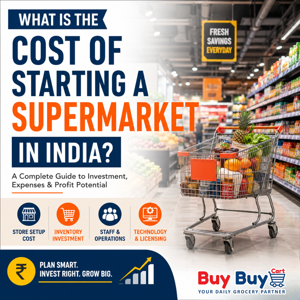 What Is the Cost of Starting a Supermarket in India