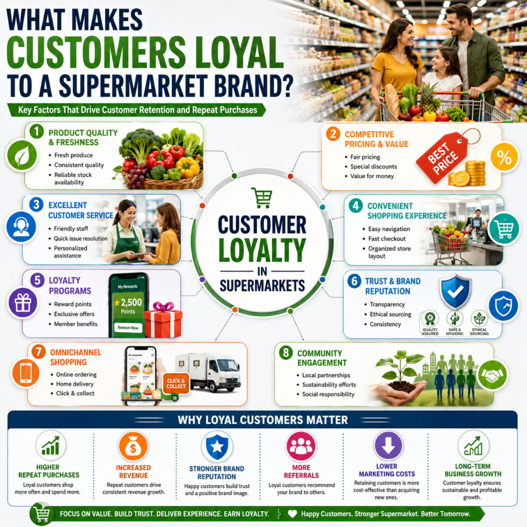What Makes Customers Loyal to a Supermarket