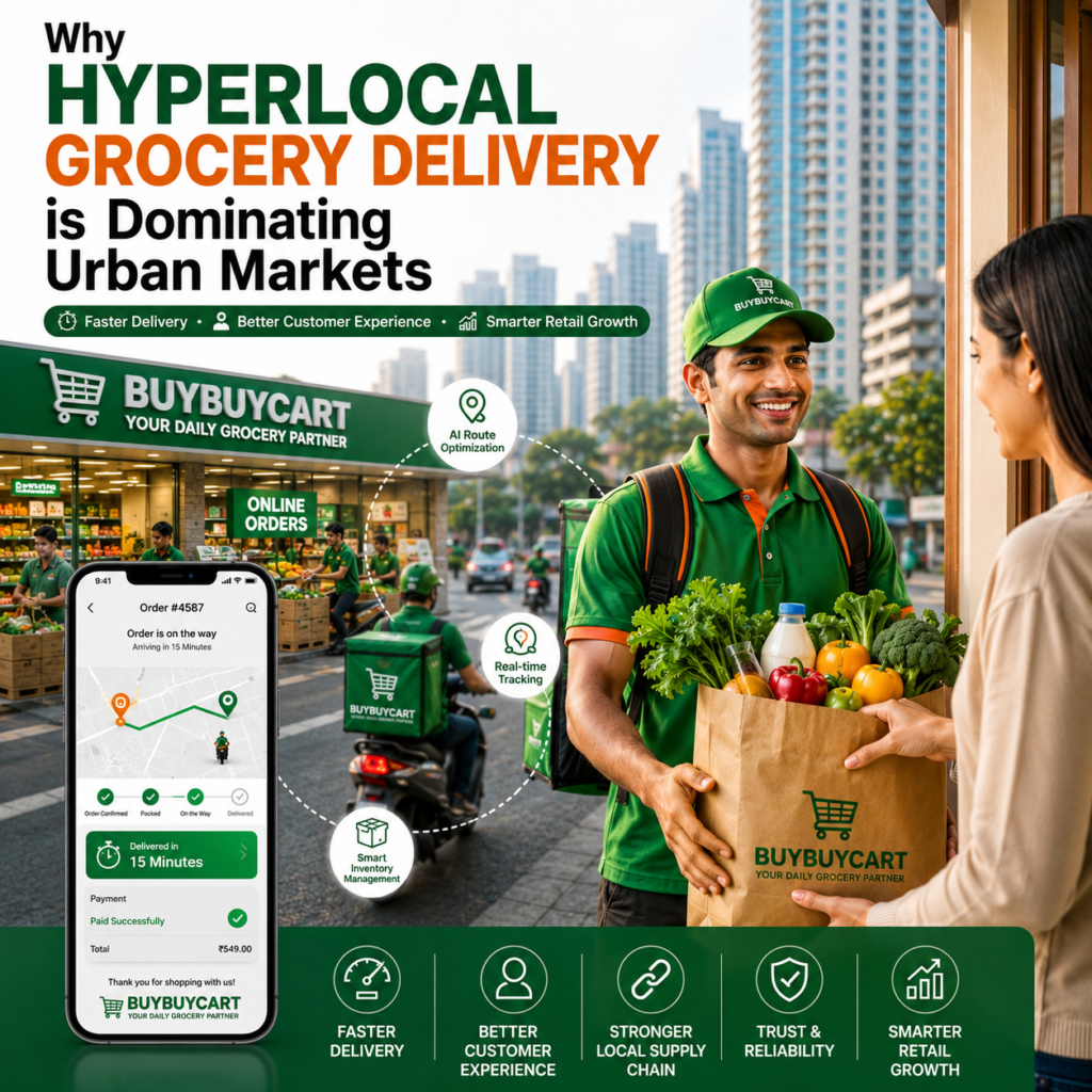 Why Hyperlocal Grocery Delivery is Dominating Urban Markets