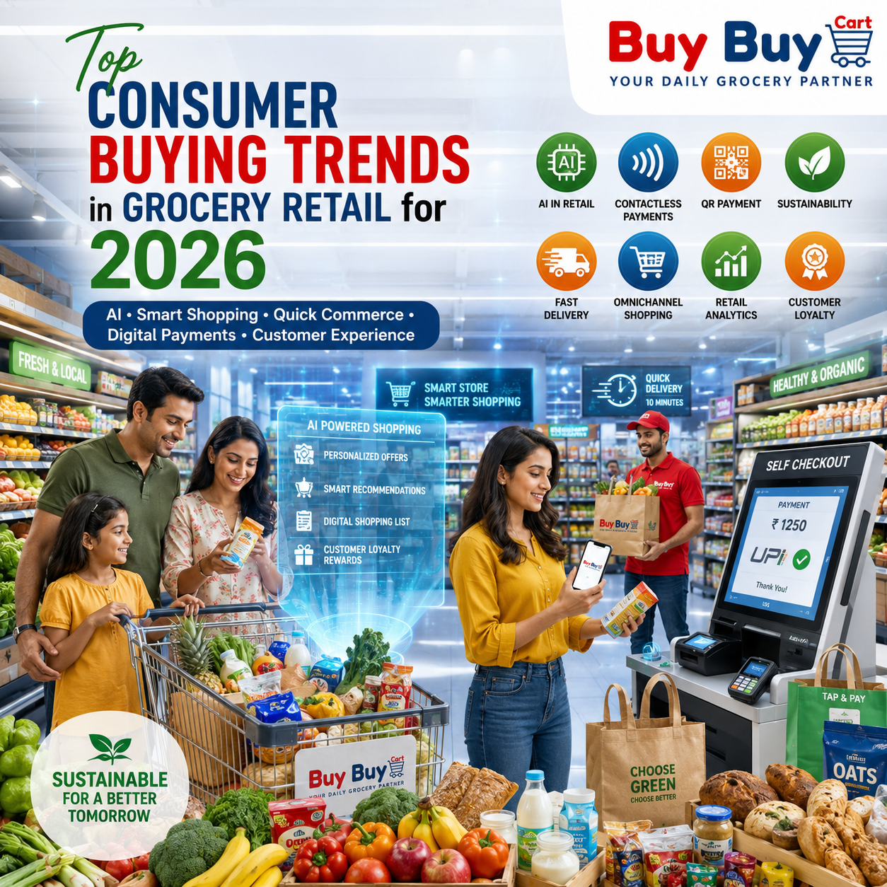 Top Consumer Buying Trends in Grocery Retail for 2026