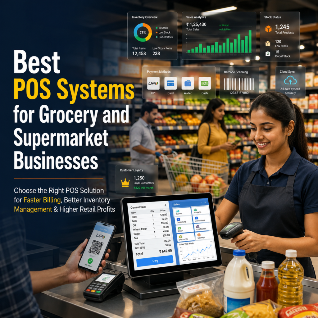 Best POS Systems for Grocery and Supermarket Businesses