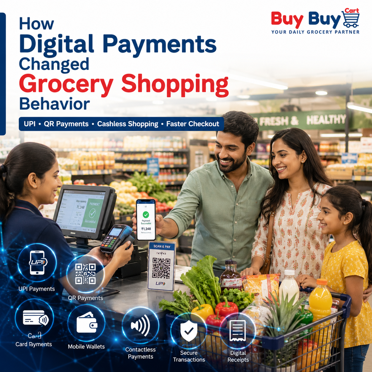 How Digital Payments Changed Grocery Shopping Behavior