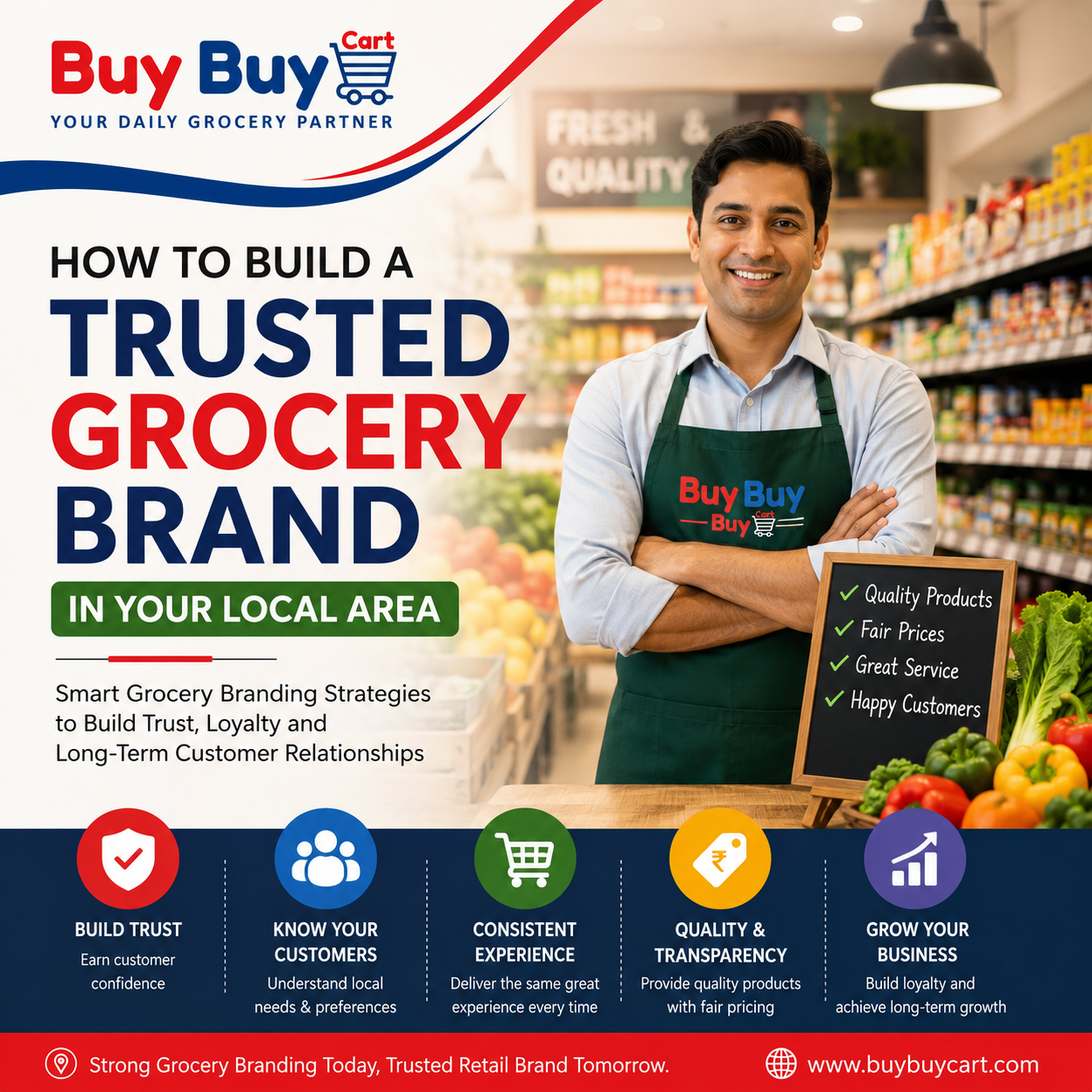 How to Build a Trusted Grocery Brand in Your Local Area